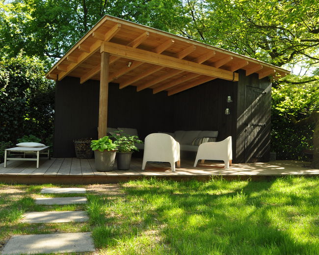 Iconische tuinkamer op maat - Van den Berg Houtbouw 