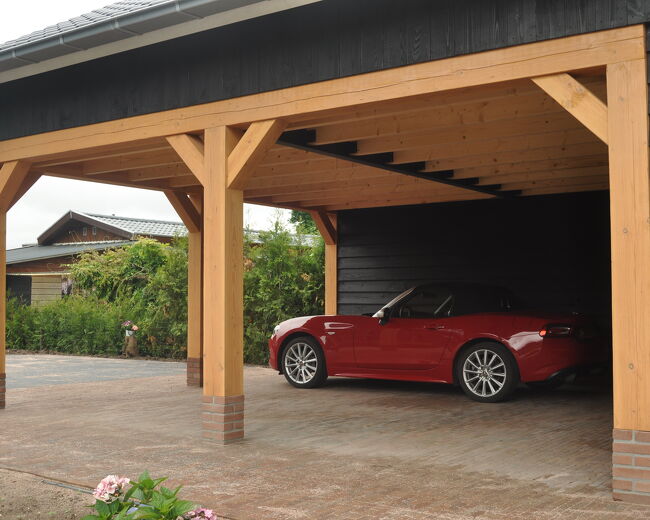 Landelijke Houtbouw schuur - Exclusieve Houtbouw - Van den Berg Houtbouw 