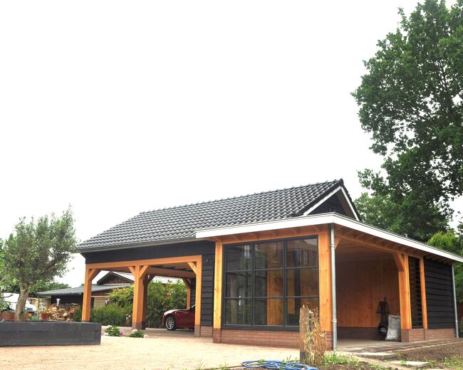 Houten schuren op maat - Exclusieve Houtbouw - Van den Berg Houtbouw 