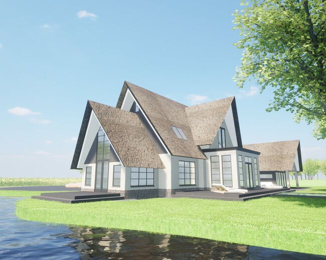 Moderne villa te Reeuwijk - Luxe Houtbouw - Van den Berg Houtbouw