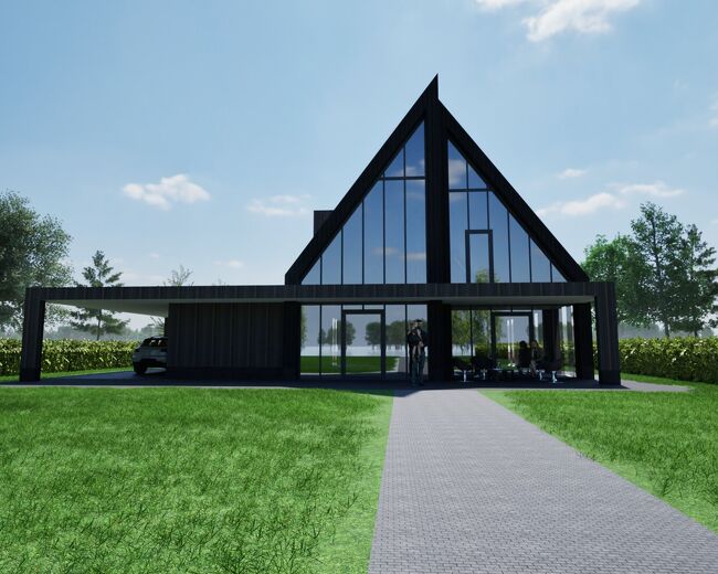 Luxe details in deze moderne HSB-woning - Van den Berg Houtbouw 