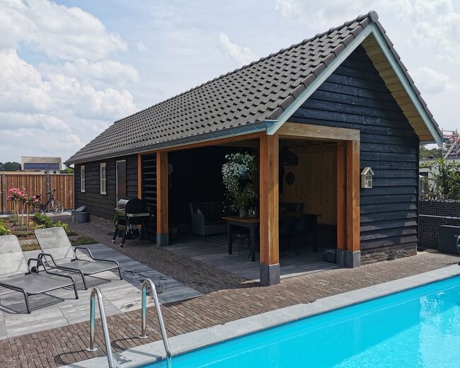 Houten schuur op maat - Van den Berg Houtbouw