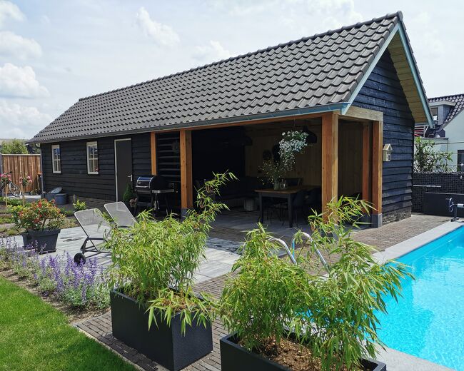 Luxe bijgebouw - Van den Berg Houtbouw - Exclusief