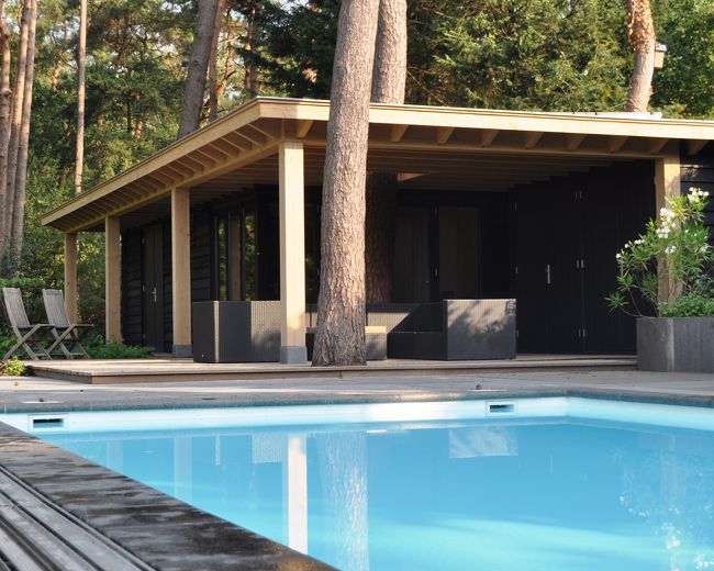 High-End Poolhouse - Van den Berg Houtbouw