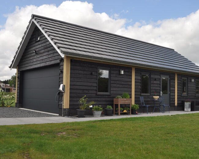 Houten schuur op maat - Van den Berg Houtbouw