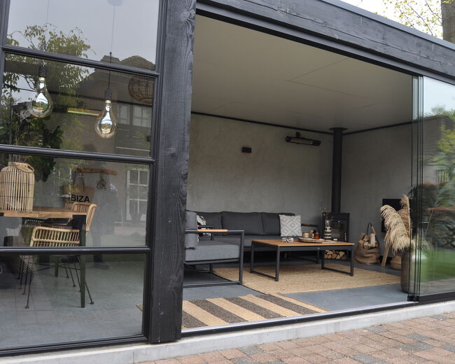 Genieten in een luxe tuinkamer op maat - Van den Berg Houtbouw 