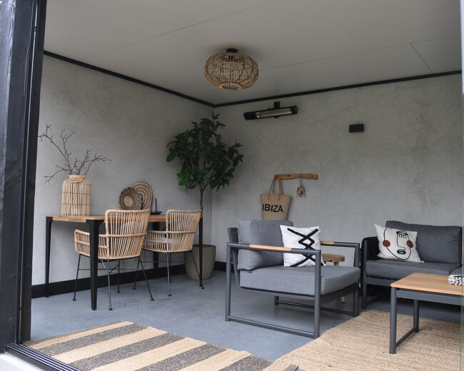 Bouw uw tuinkamer met Van den Berg Houtbouw 